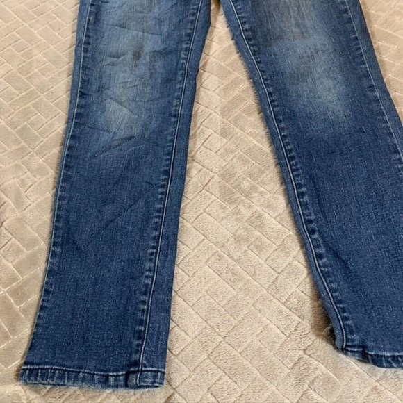 Calvin Klein Womens 27 Denim Jeans Blue Ultimate Skinny Low Rise Medium Wash - Picture 3 of 14